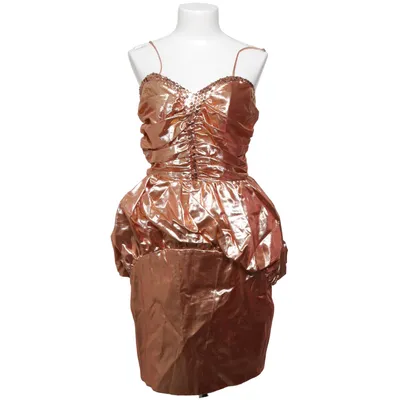 Robe de cocktail (Or) de Masquerade Fibre métallique, Polyamide