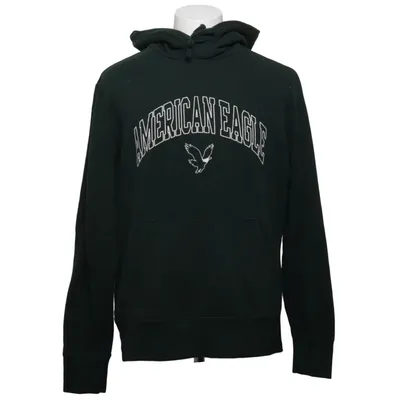 Sweat à capuche (Vert) de American Eagle Coton, Polyester