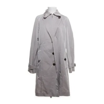 Trenchcoat (Grå) från Escada Polyester, Bomull
