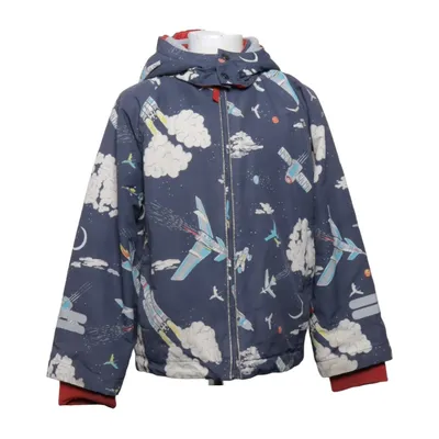 Vinterjacka (Blå, Flerfärgad) från Mini Boden Bomull, Polyester