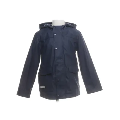 Regenjack (Blauw) van Pocopiano Polyester, Polyurethaan, Katoen, Viscose