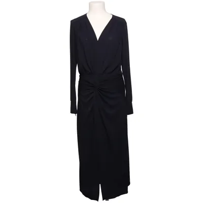 Robe portefeuille (Noir) de Strenesse Acétate, Polyester