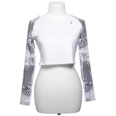 Sporttop (Wit, Zwart) van Workout Empire