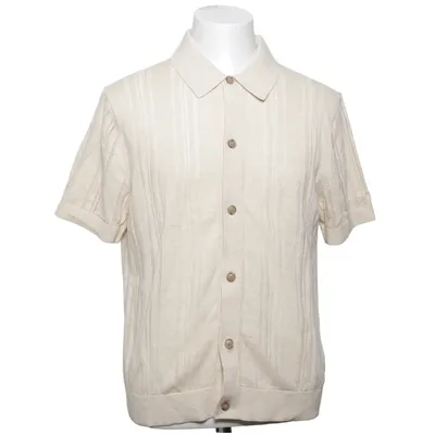 Short sleeve shirt (Beige) from Banana Republic Cotton, Linen