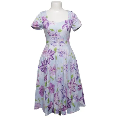 Robe (Bleu, Violet, Vert) de Hearts & Roses Coton, Élasthane