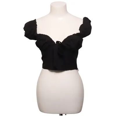 Crop top (Front Tie Cropped Top) van NA-KD Katoen, Polyester