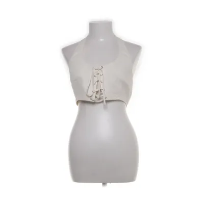 Halterneck top (Hvid) fra Forever 21 Polyester