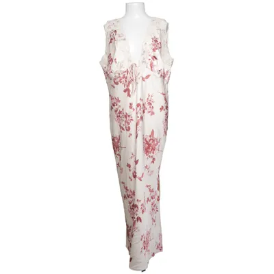 Maxikjole (Beige, Rød) fra Abercrombie & Fitch Polyester, Viscose
