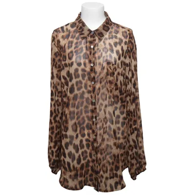 Blus (Brun, Flerfärgad) från Zizzi