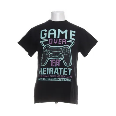 T-shirt (Zwart, Meerkleurig) van Gildan Katoen