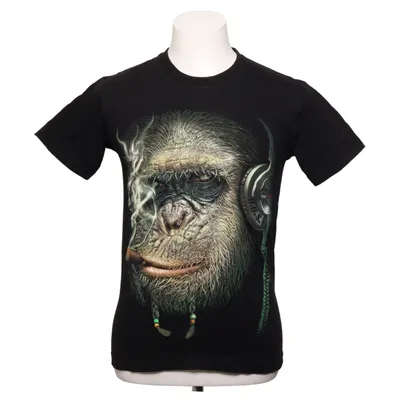 T-shirt (Svart, Flerfärgad) från Head Bomull