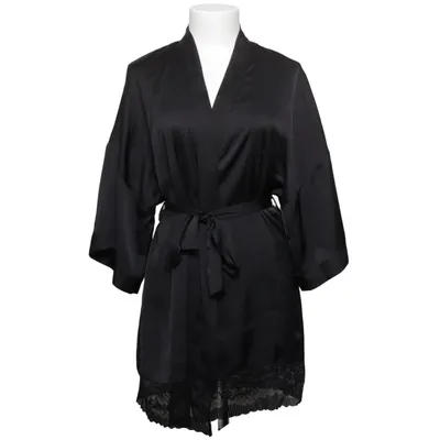 Morgenkåbe (Sort) fra Charade By Change Lingerie Polyester
