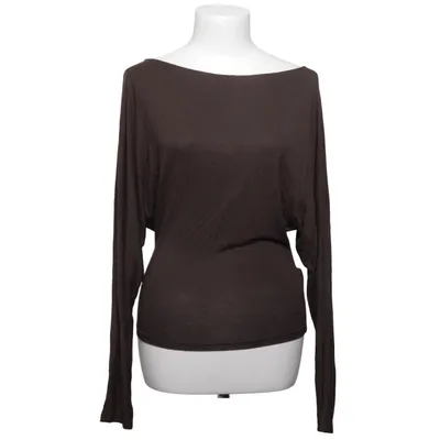 Langarmshirt (Braun) von Subdued Elasthan, Viskose