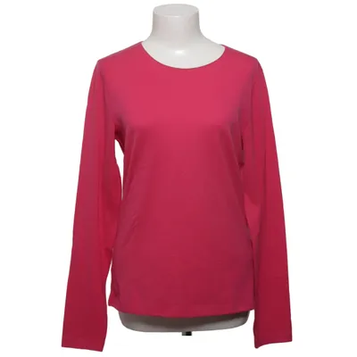 Langærmet t-shirt (Pink) fra Le Tricot Perugia Elastan, Merinould