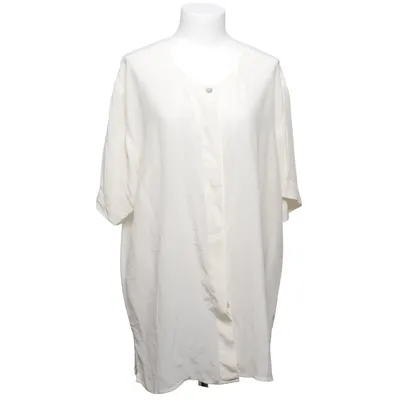 Top (Beige) van Hopsack Zijde