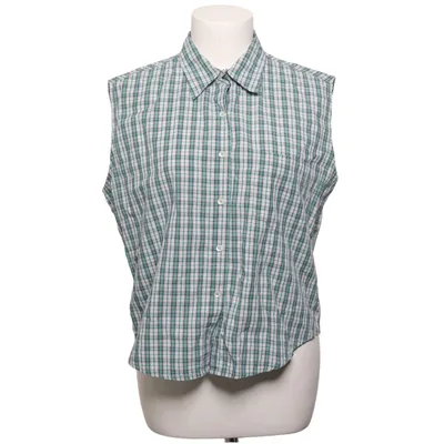 Top (Green, White) from JP Collection Cotton