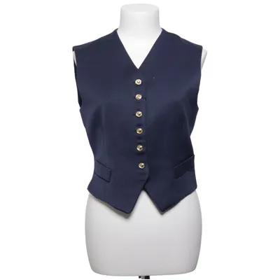Suit vest (Blue) from Diva Viscose, Wool