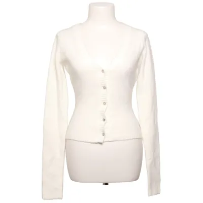 Cardigan (Hvid) fra Venderby's Akryl, Elastan, Mohair, Polyester, Uld