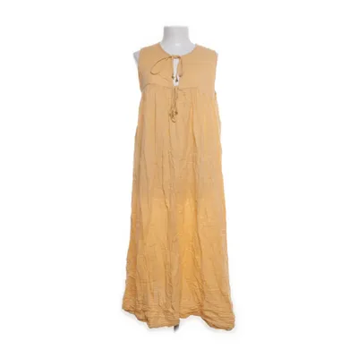 Maxi dress (Yellow) from Daughters of India Cotton