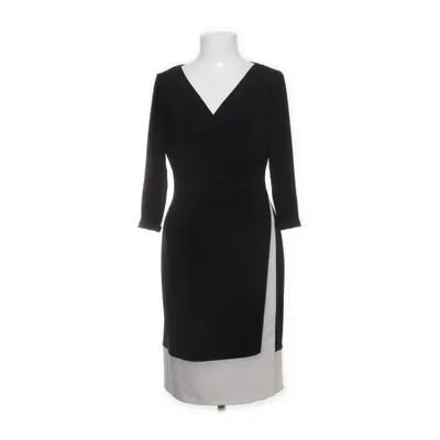 Robe portefeuille (Noir, Blanc) de Lauren Ralph Lauren Élasthane, Polyester