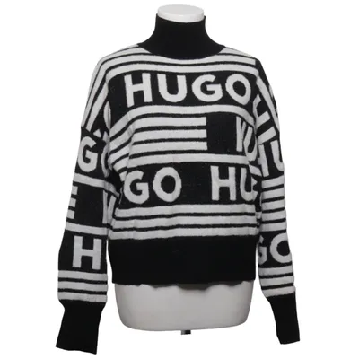 Turtleneck (Sort, Hvid) fra Hugo Polyamid, Viscose, Uld