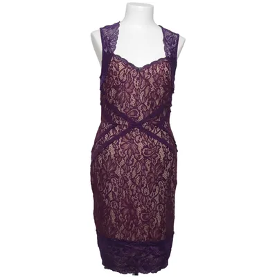 Cocktail dress (Purple) from Oasis Elastane, Polyamide, Polyester, Viscose