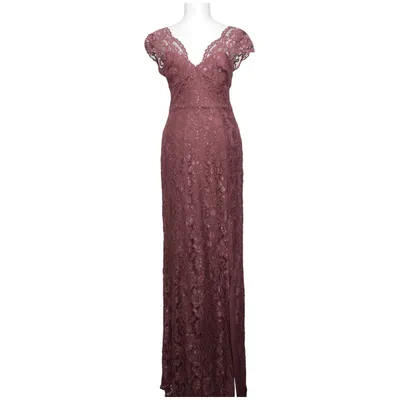 Robe de soirée (Violet) de Bubbleroom by Carolina Gynning Polyamide, Polyester, Viscose