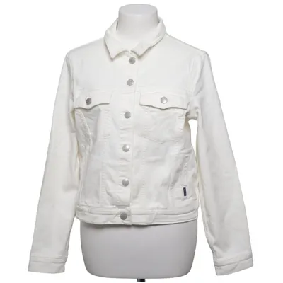 Veste en jean (Blanc) de GANT Coton, Élasthane