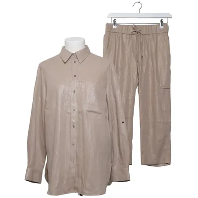 Set (Beige, Gold) from Toni Linen, Polyester