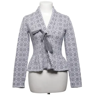 Wrap cardigan (Gray, White) from Chelsea Cotton