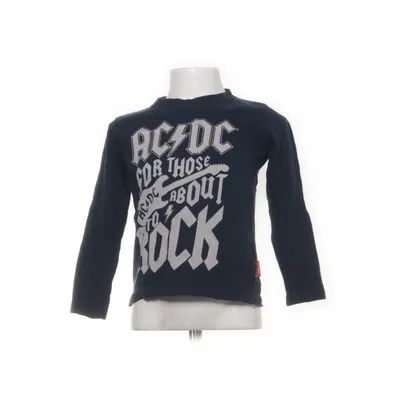 Långärmad t-shirt (Blå, Vit) från ACDC Bomull