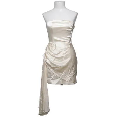 Cocktailkleid (Weiß) von Reformation Seide, Viskose
