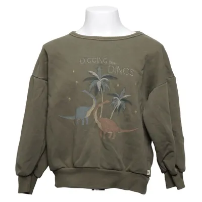 Sweatshirt (Green, Blue) from Konges Sløjd Organic cotton, Polyester