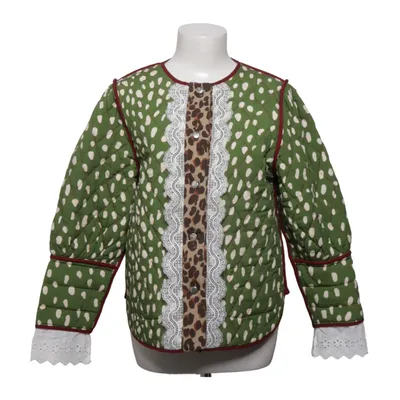 Jacket (Green, Brown, Multicolored) from Never Fully Dressed Polyester, Viscose