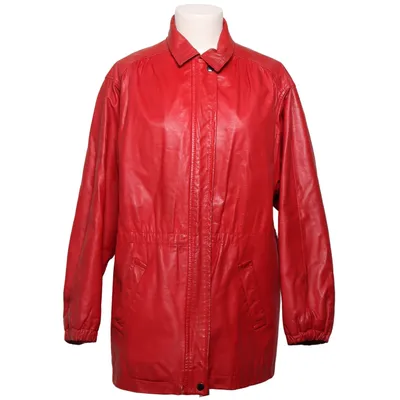 Leren jack (Rood) van Masens Skinnindustri
