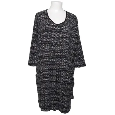 Jurk (Zwart, Wit) van Signature Experience Elastaan, Viscose