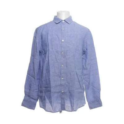Shirt (Blauw) van Charles Tyrwhitt Linnen