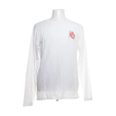 Långärmad t-shirt (Vit, Flerfärgad) från Earth Positive Ekologisk bomull