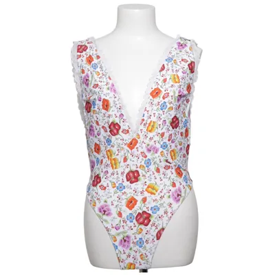 Maillot de bain une pièce (Blanc, Multicolore) de Luli Fama
