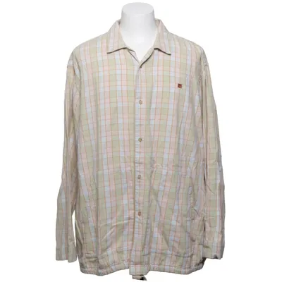 Flanellen overhemd (Groen, Beige, Meerkleurig) van Acne Studios Katoen
