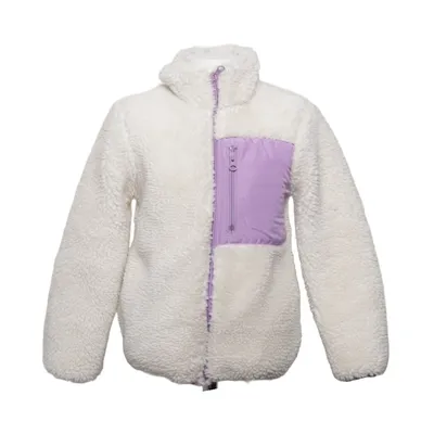 Fleecejacka (Vit, Lila, Flerfärgad) från Lupilu Bomull, Polyester