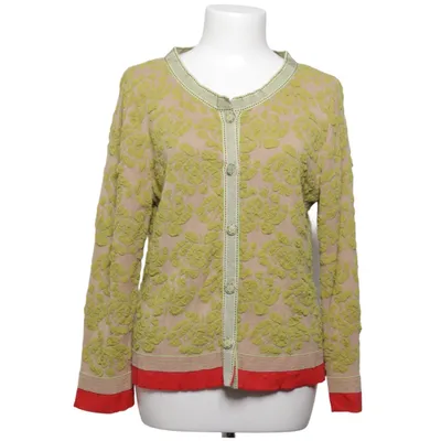 Kofta (Grön, Beige, Röd) från Eva & Claudi Bomull, Linne, Polyester, Viskos