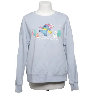 Sweatshirt (Bleu) de Disney Coton, Polyester
