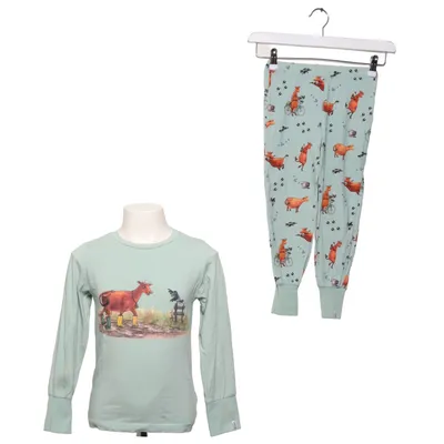 Pajamas (Green, Multicolored) from Geggamoja Elastane, Organic cotton