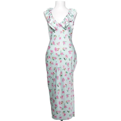 Jurk (Groen, Roze, Meerkleurig) van Zara Elastaan, Polyester