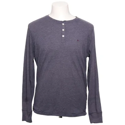 T-shirt manches longues (Gris) de Tommy Hilfiger Denim Coton, Polyester