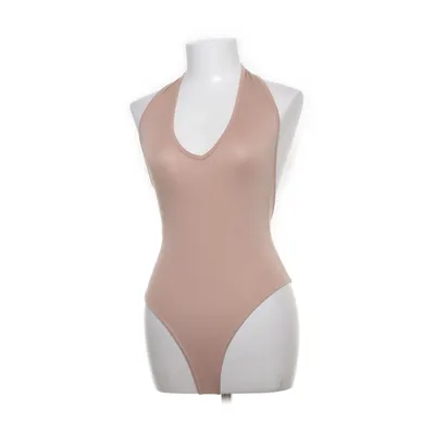 Body (Beige) från Missguided Elastan, Viskos