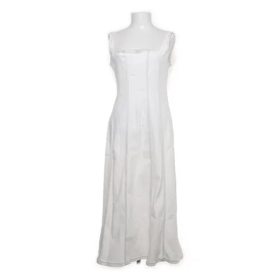 Maxikjole (Hvid) fra Cider Bomuld, Elastan, Polyester