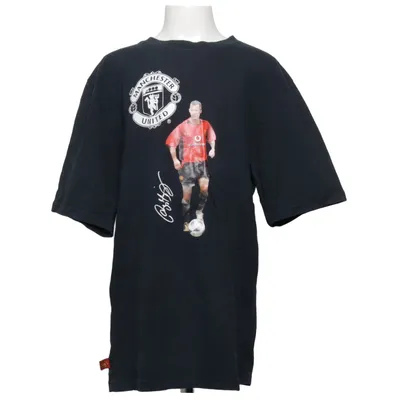 T-shirt (Black) from Manchester United Cotton