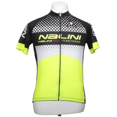 Bicycle shirt (Black, Yellow, White) from Nalini Polyester